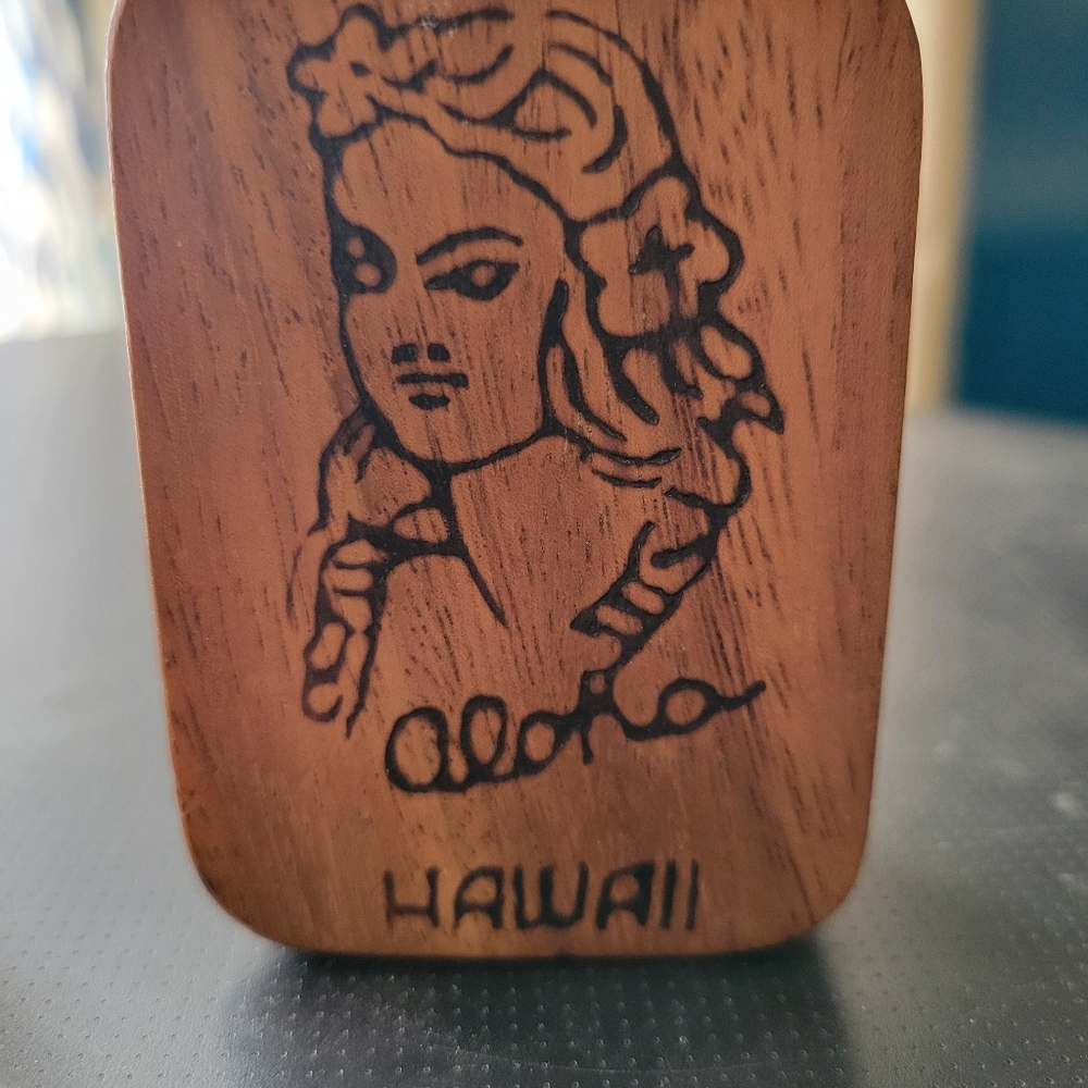 Hawaii Wooden Art Block
